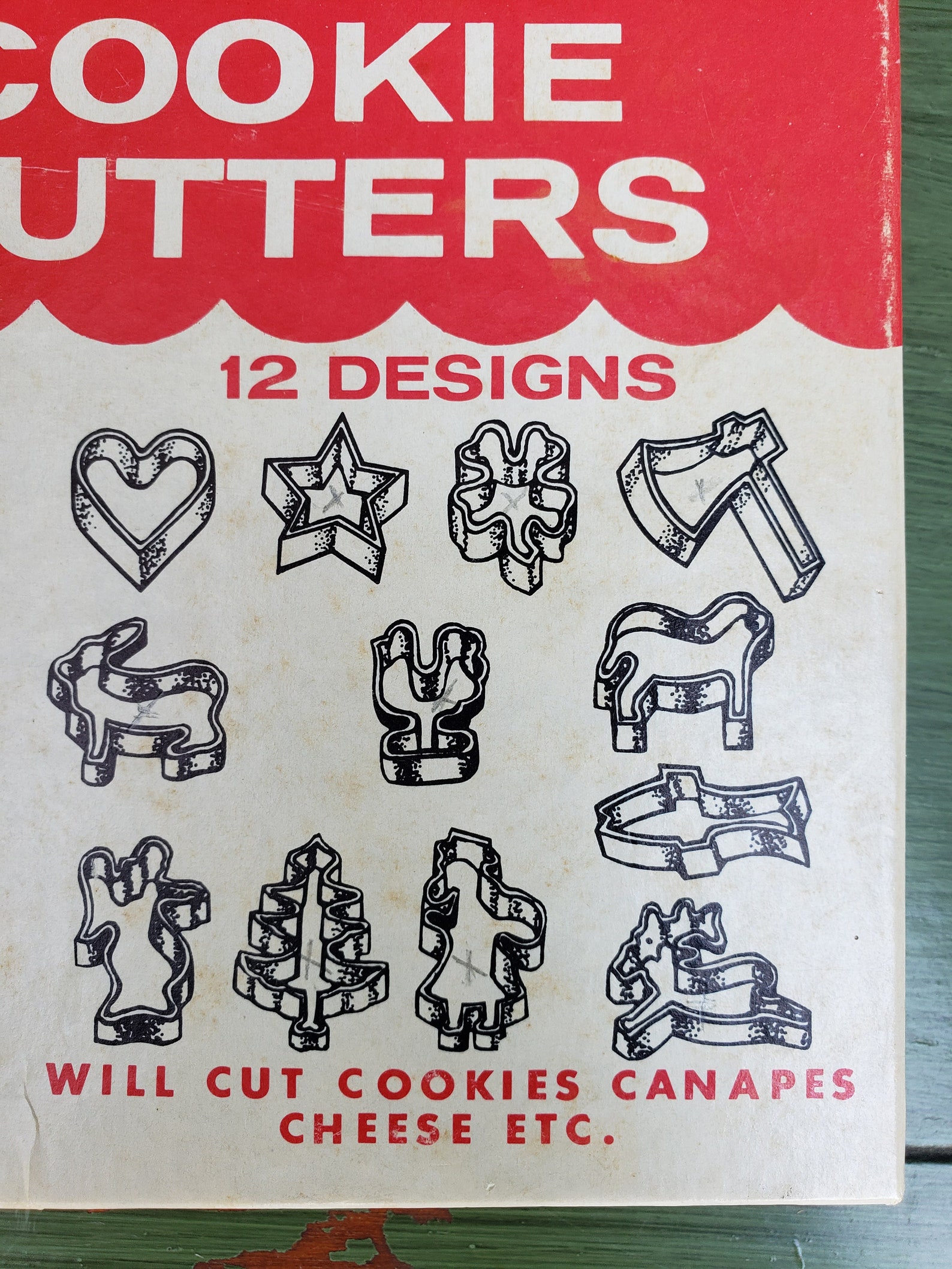 Vintage Old Fashioned Cookie Cutter Set for Cookie Cutter Etsy