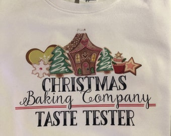Christmas Taste Tester Shirt / Kids Christmas Shirt / Children's Christmas Shirt / Youth T-Shirt