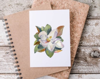 Magnolia Note Cards, Thank You Cards, Folded Notes, Blank Cards, Stationery Gift Set, Card Set, Stationery For Women