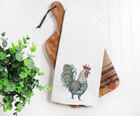 Rooster kitchen sale hand towels