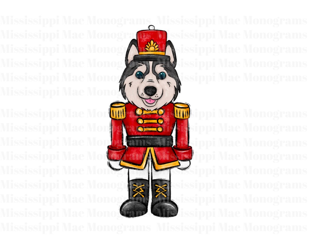Christmas Husky PNG Husky Nutcracker Digital Download - Etsy