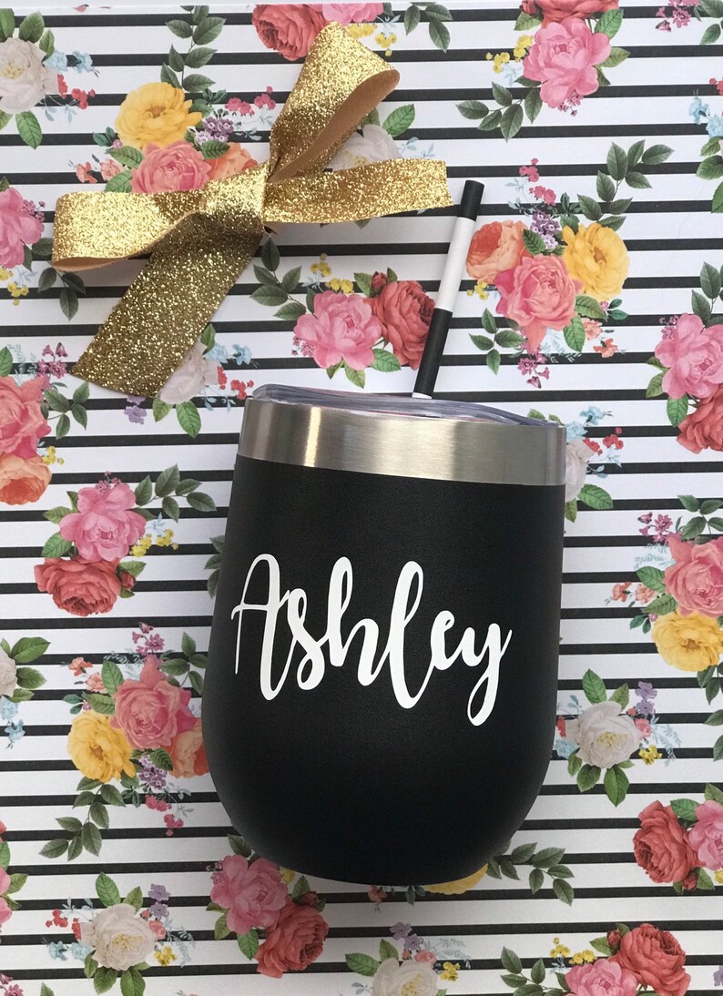 Christmas Yeti Wine Tumbler Decals DIY Vinyl Wedding Decals Etsy