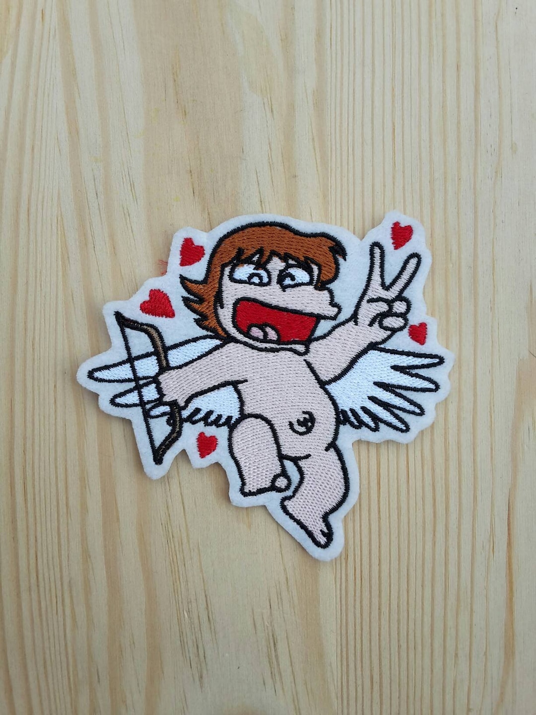 Eros God of Love Cupido Little Pollon Cartoon Patch Etsy