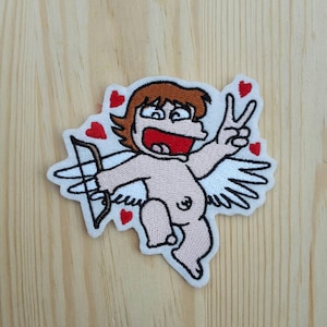 Eros god of love - Cupido - Little Pollon cartoon Patch