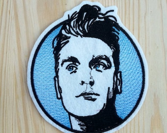 Patch Tribute geïnspireerd door alternatieve rock - post punk patch - The Queen is Dead - Meat is murder - Suedehead