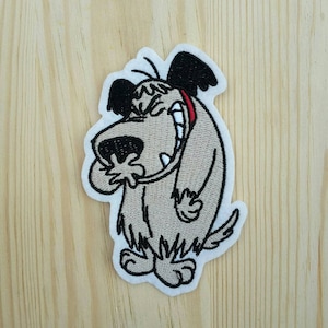 Patch Tribute geïnspireerd door de tekenfilm The Wacky Races - Medal Medal - Muttley - Dick Dastardly - Diabolo - Patan Pulgoso