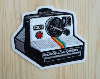 Patch Tribute inspired to istantanea vintage camera - Polaroid 1000 - Photography - Remember
