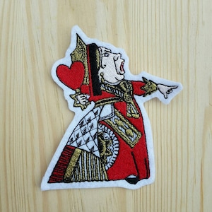 Parche tributo inspirado en Reina de Corazones - Reina de Corazones - Alicia en el País de las Maravillas - Alicia en el país de las maravillas