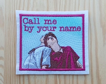 Patch Tribute inspired to Call me by your name - Elio and Oliver