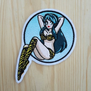 Toppa/Patch Tributo ispirato a ragazza in costume - Aliena - manga shōnen - manga - anime - cartoni animati - anni '80
