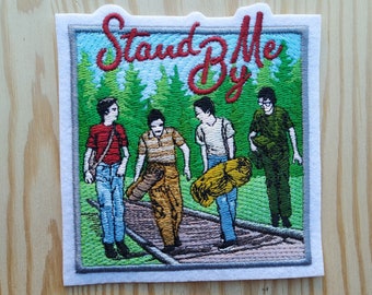 Tribute patch inspired by Stand by Me - Different Seasons - The Body - Cult movie - 1986 movie - 4 friends