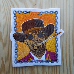 Tribute Patch Inspired by Django Unchained - Cult Movie - Slavery - Western - Fan Art - Candyland