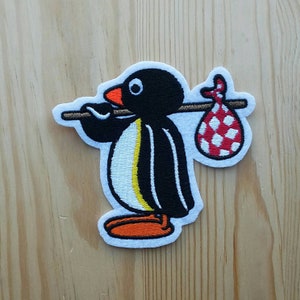 Patch Tribute inspired to penguin - Stop-Motion clay animated - Family of anthropomorphic penguins - Grammelot - Vintage cartoon