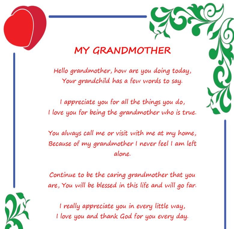 With my Grandmother With my Grandmother