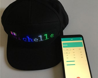 Programmable Led Hat - Etsy