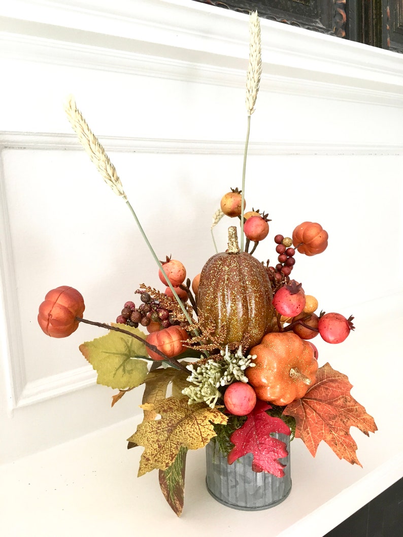Hostess Gift Farmhouse Style Party Favor Table Decor Pumpkin Decor