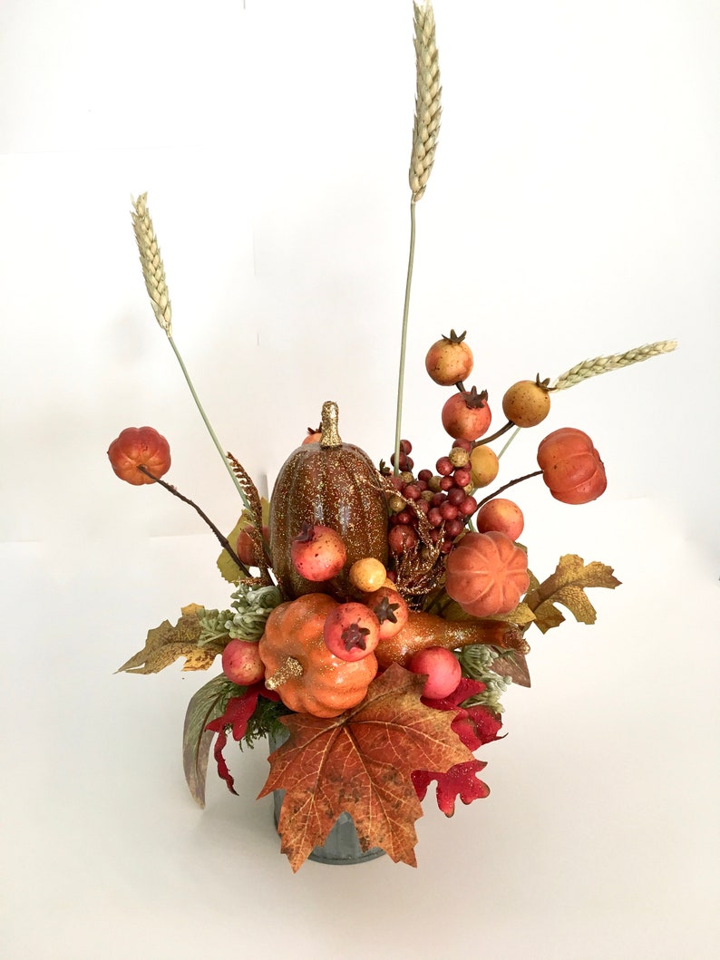 Hostess Gift Farmhouse Style Party Favor Table Decor Pumpkin Decor