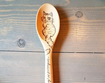Cat Spoon - "My Cooking is Purrrfect"