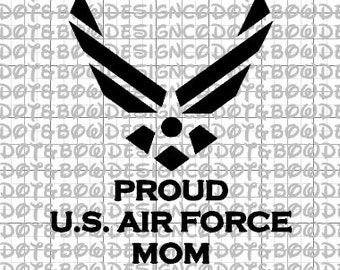 Download Air Force Mom Svg Etsy