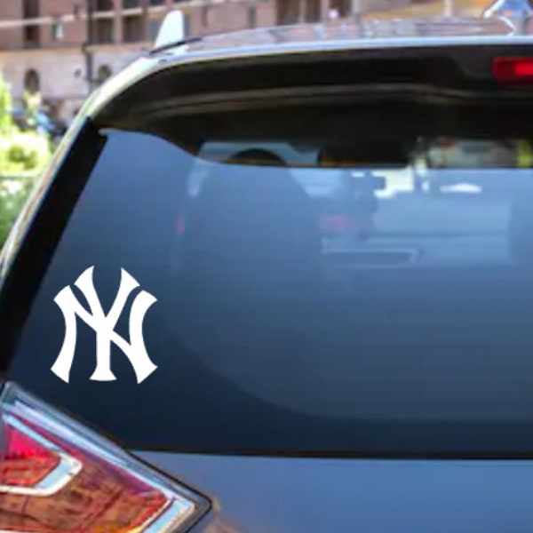 Yankees Decal Etsy