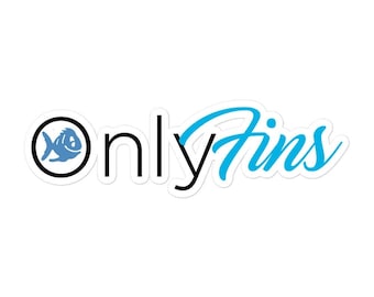 Only Fins Fishing Sticker, Fly Fishing Decal, Fishing Gifts, Gift for Fisherman, Angler, Fishing Decal, Yeti Decal, Tumbler Decal