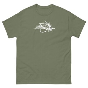 Bugger Fly, Fliegenfischen Shirt, Herren Angeln Tee, Herren Fliegenfischen, Bachforelle Tee, Regenbogenforelle, Lachs, Fliegenfischen Geschenk