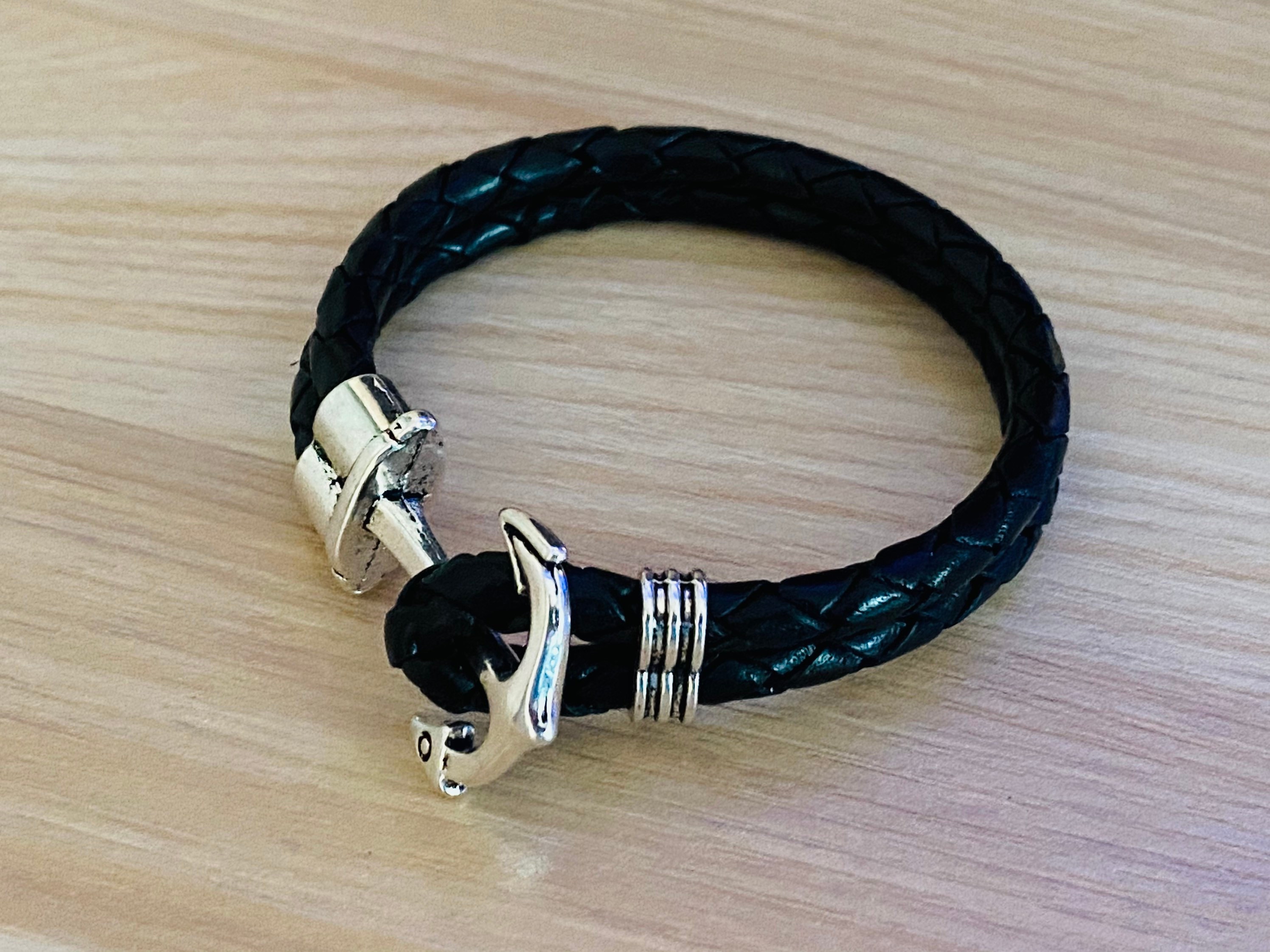 Anchor Hook Bracelet Fishing Bracelet Bracelets for Men Etsy UK