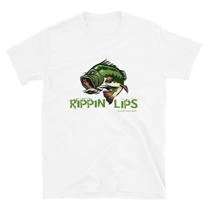 Rippin Lips Bucketmouth Bass Fishing, Fishing Gifts for Men, Fishing ...