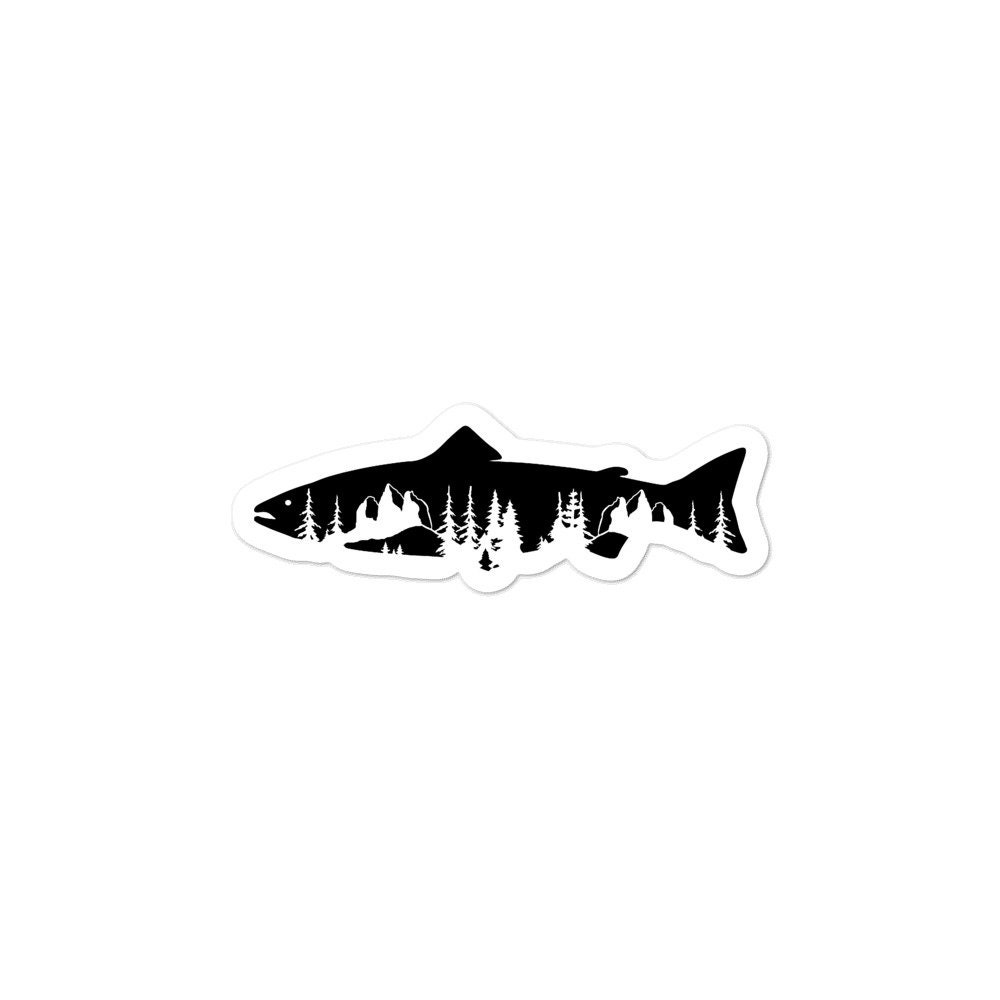 Trout Trees Decal Sticker, Fly Fishing Decal, Fishing Decal,fly Fishing,  Brook Trout Tee, Rainbow Trout, Salmon, Fly Fishing Sticker -  Canada