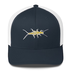 Fly Fishing, Stone Fly Trucker Baseball Cap, Fly Fishing Hat - Present for Fisherman- Fishing Gift for Men, Trucker Cap