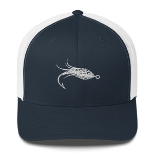 Vliegvissen Trucker Baseball Cap, Vliegvissen Hoed - Cadeau voor Visser- Vissen Cadeau voor Mannen, Vissen Trucker Hoed