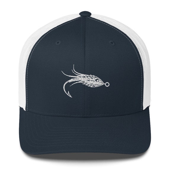 Fly Fishing Trucker Baseball Cap,fly Fishing Hat Present for