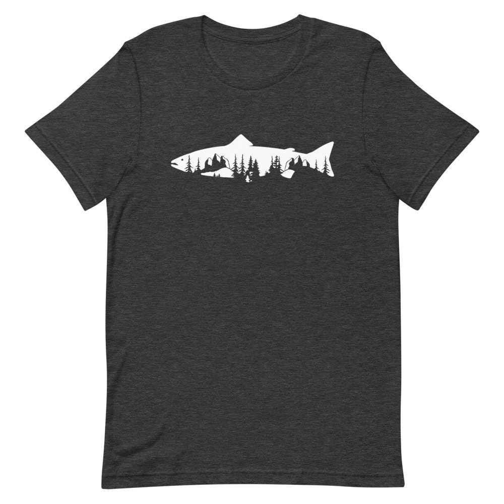 Trout Trees Tee, Fly Fishing Shirt, Men's Fishing Tee, Men's Fly Fishing,  Brook Trout Tee, Rainbow Trout, Salmon, Fly Fishing Gift -  Canada
