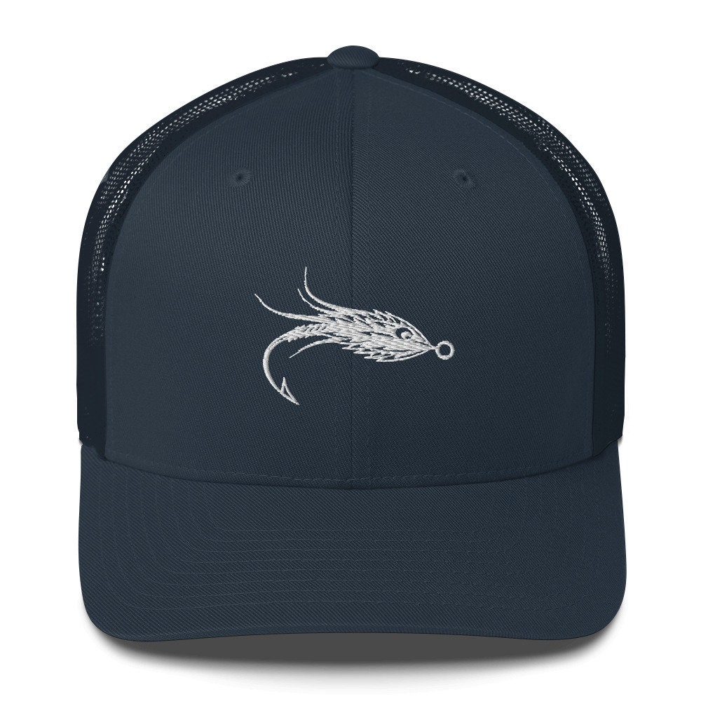 Fly Fishing Trucker Baseball Capfly Fishing Hat Present for Etsy UK