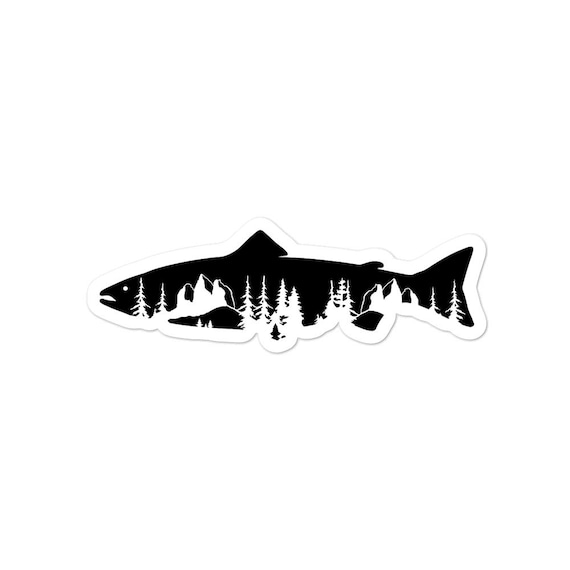 Cody's Fish American Trout Sticker - Duranglers Fly Fishing Shop & Guides