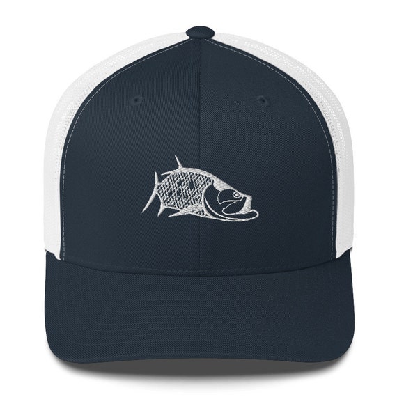 Fishing, Tarpon Trucker Baseball Cap, Fly Fishing Hat Present for
