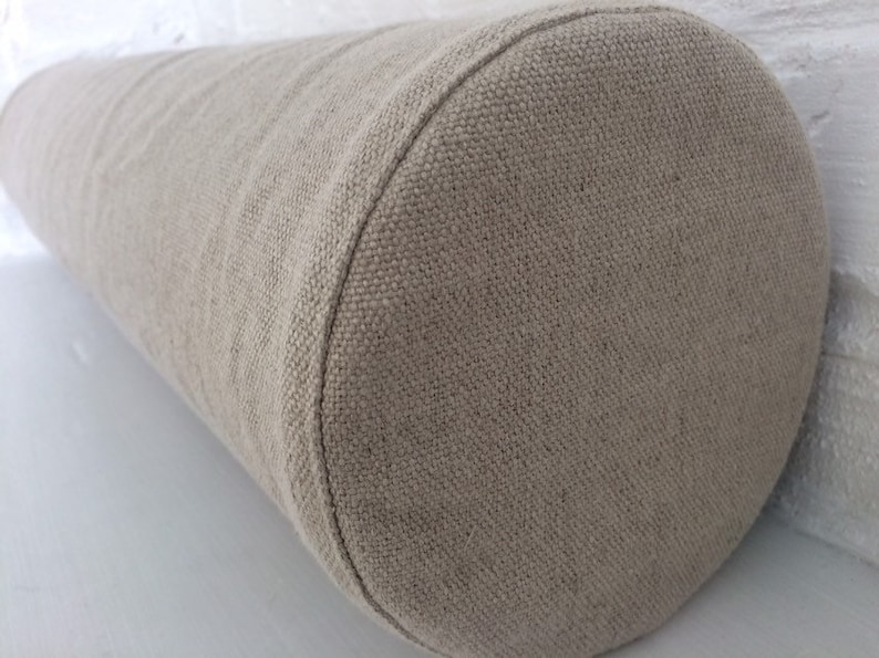 Bolster Linen Pillowcase Daybed Couch Sofa Bolster Cover Etsy