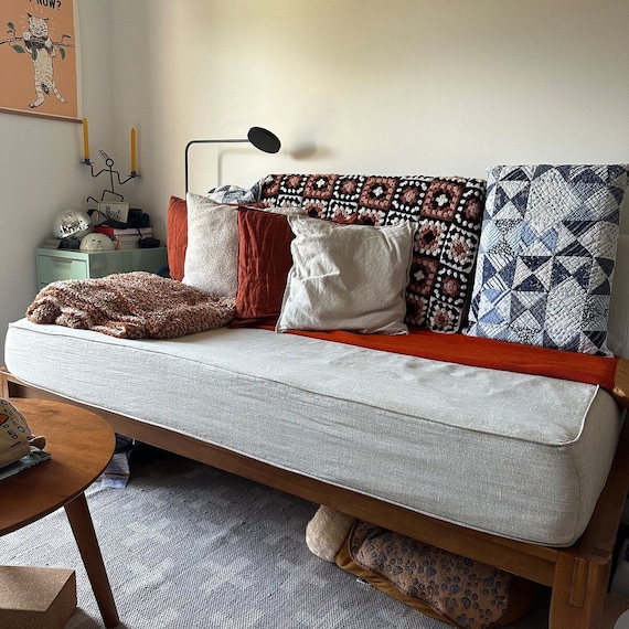 Futon bolster pillow clearance covers