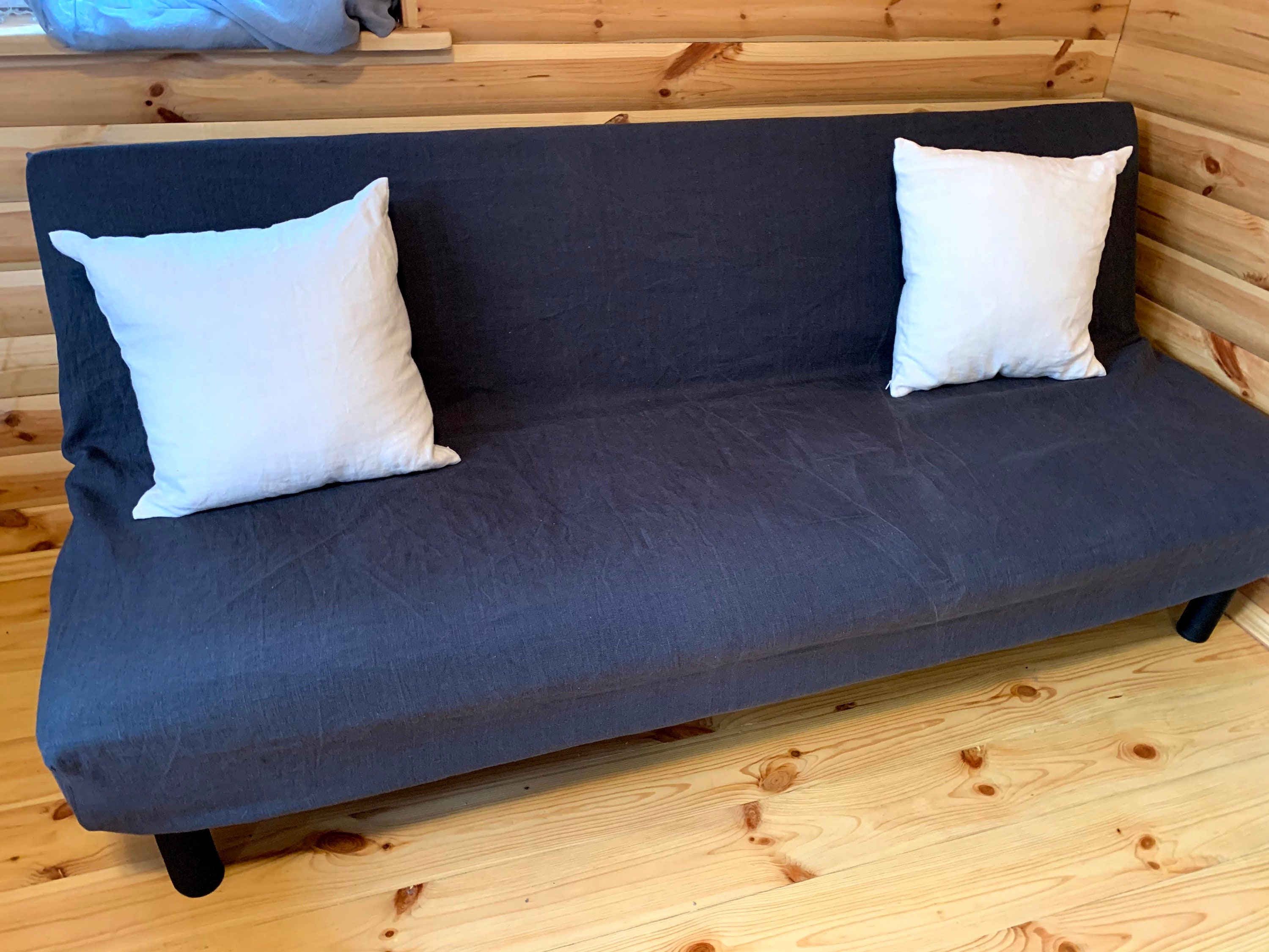 Linen Fitted Couch Cover Custom Daybed Cover Sofa Cover Etsy