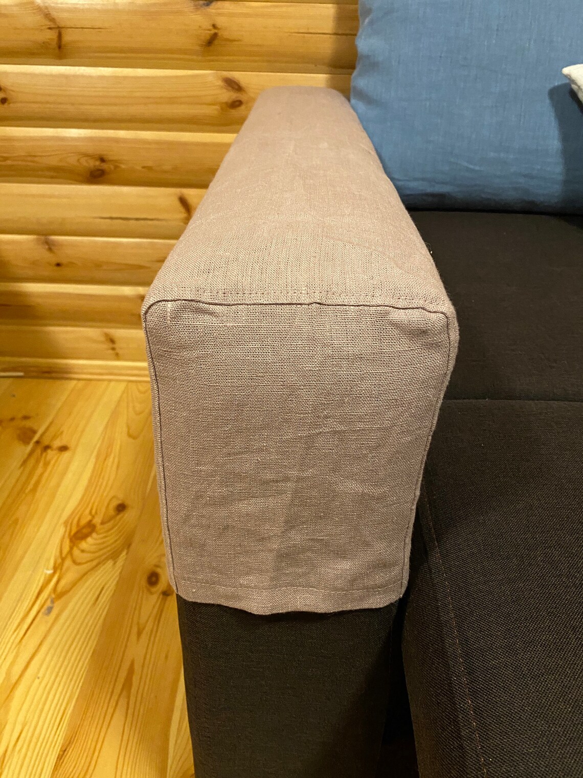 Armrest Covers Linen Slipcovers for Armrests Couch cover Etsy