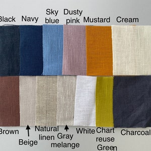 Medium Weight Linen Swatches
