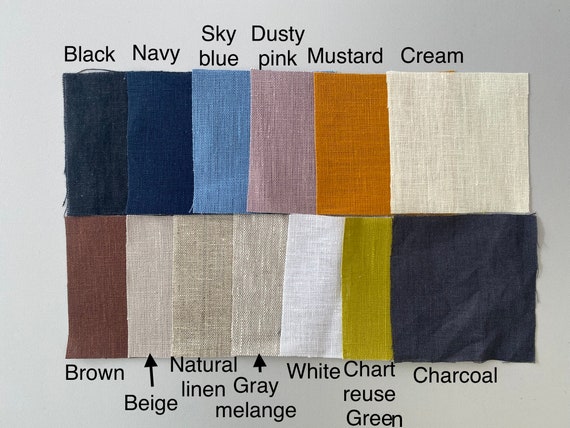 Medium Weight Linen Swatches