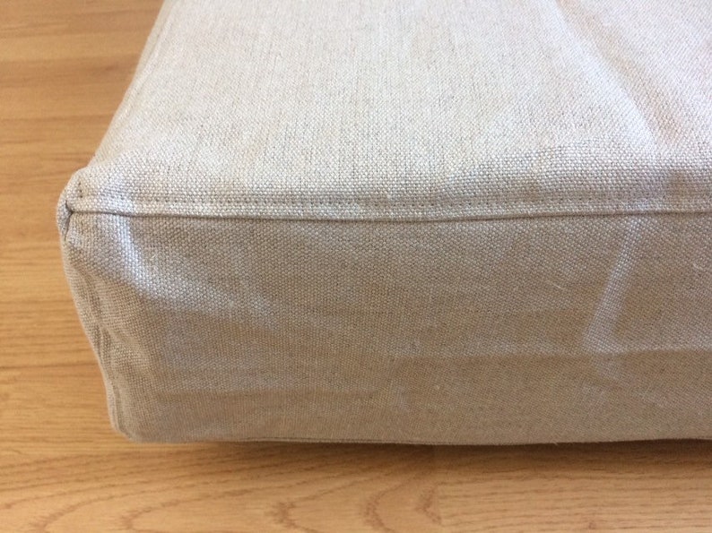 Linen Mattress Cover Fully Encased Zippered Mattress Etsy