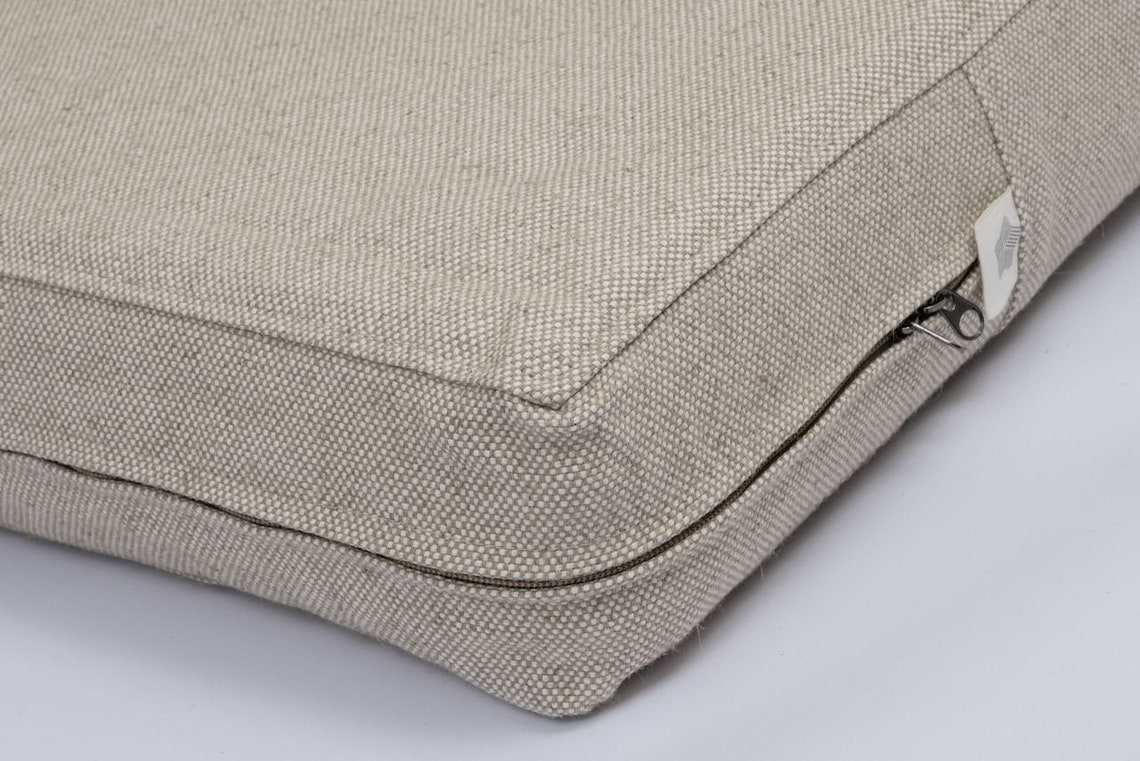 Upholstery Mattress Cover Daybed Cover Eco Linen Zippered Very Etsy