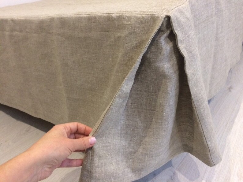 Linen Bed Skirt main image 0