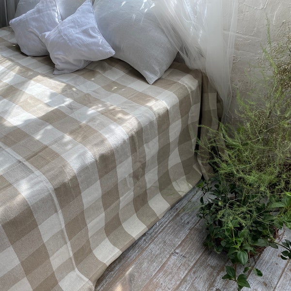 Linen Coverlet Etsy