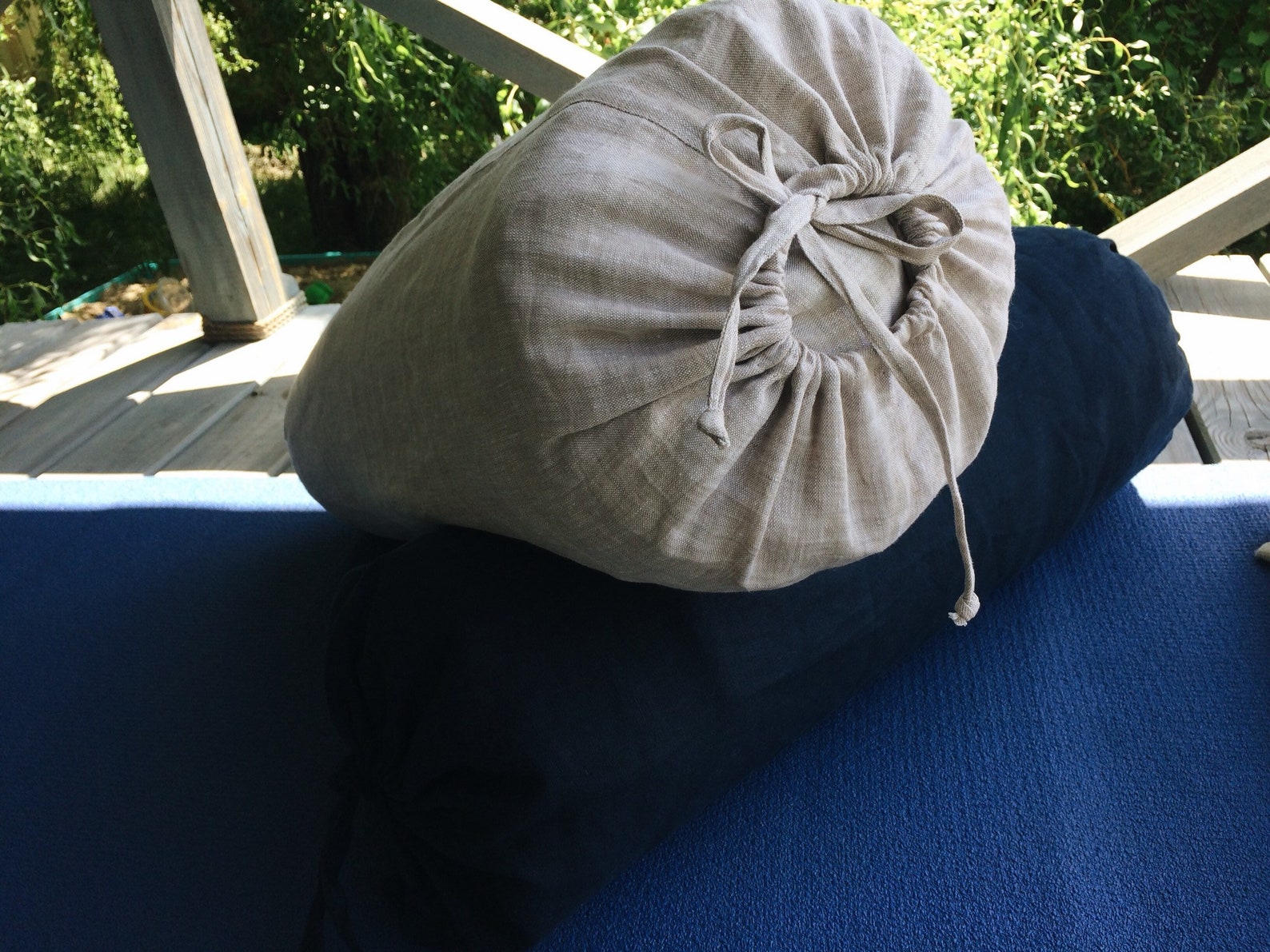 24x10 Iyengar Yoga Bolster Linen Bolster Yoga Prop Etsy