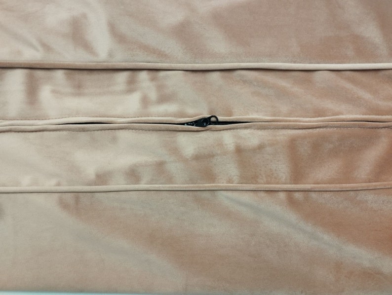 Velvet Daybed Mattress Cover With Piping Zippered Daybed Etsy