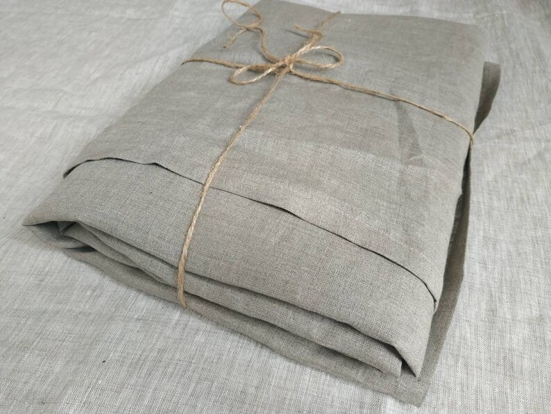 Linen Flat Sheet Pure 100 Linen Bed Sheet Ecofriendly Etsy