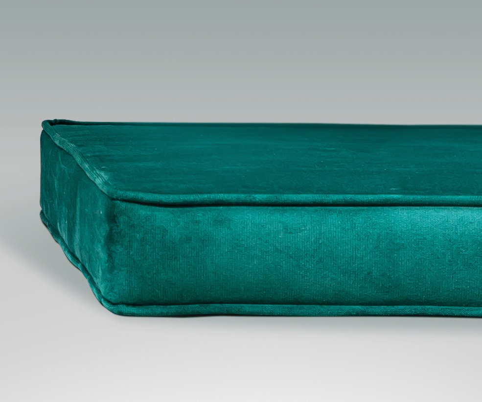 Velvet Daybed Mattress Cover With Piping Zippered Daybed Etsy